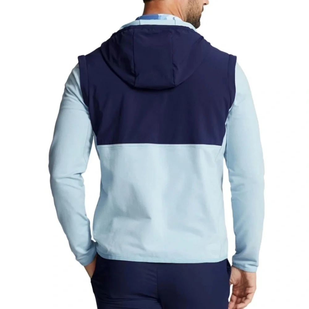 NWT. RALPH LAUREN Men’s Convertible Stretch Terry Jacket